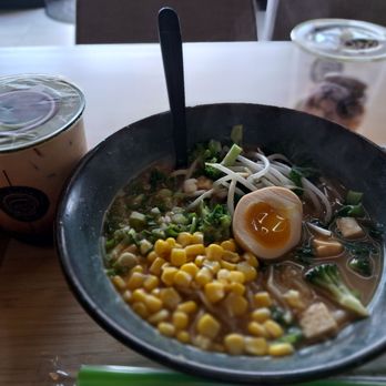 Taichi Bubble Tea - Ramen bowl   Thai Coffee Coffee Spicy Miso Ramen Noodle Soup Macarons - Bubble Tea Near Me - Atlanta, Georgia