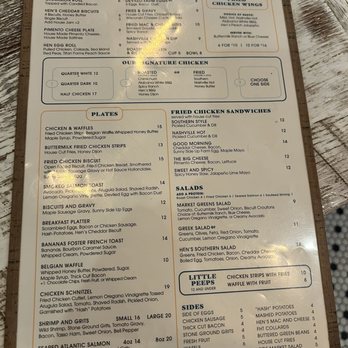 Frog & the Hen - Menu - Southern Near Me - Augusta, Georgia Frog & the Hen - Menu - Southern Near Me - Augusta, Georgia