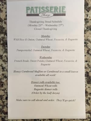 Menu photo 2 Patisserie Margo Minneapolis, MN Menu photo 2 Patisserie Margo Minneapolis, MN