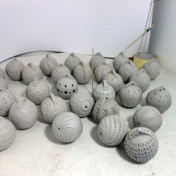 Palline bomboniera in porcellana...