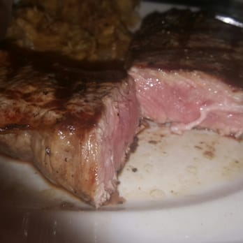 Clearman's Steak 'N Stein - New York strip medium rare.  So good - Steakhouses Near Me - Pico Rivera, California