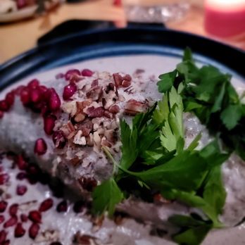 Mayahuel - Chile En Nogada. Outstanding. Best of the night by a mile. - Mexican Near Me - Astoria, New York Mayahuel - Chile En Nogada. Outstanding. Best of the night by a mile. - Mexican Near Me - Astoria, New York