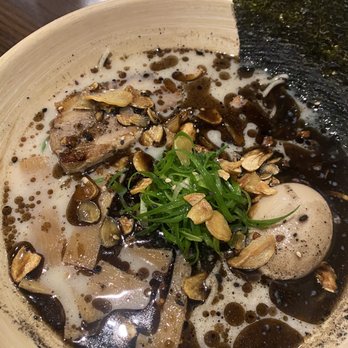 Noods Ramen Bar - Black garlic tonkotsu - Ramen Near Me - Honolulu, Hawaii Noods Ramen Bar - Black garlic tonkotsu - Ramen Near Me - Honolulu, Hawaii