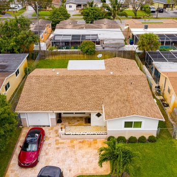 DM Roofing Company - GAF Timberline Shingles - Color Shakewood - Roofing Near Me - Opa-locka, Florida