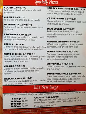 Menu photo 8 Pie O Mine Greens East Amherst, NY