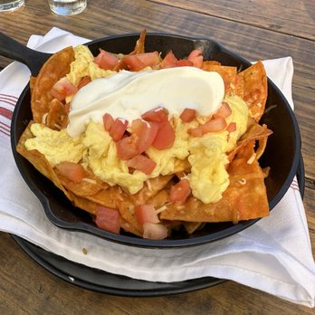 The Shanty - Chilaquiles Breakfast (no onions/cilantro) - New American Near Me - Warwick, Rhode Island The Shanty - Chilaquiles Breakfast (no onions/cilantro) - New American Near Me - Warwick, Rhode Island