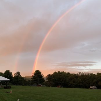 Country Roads Campground - I got this beautiful picture just from walking 5 feet out my camper door - RV Parks Near Me - Gilboa, New York