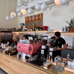 Broadcast Coffee - Coffee barista counter