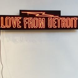 Show Me Detroit Tours - Shinola sign