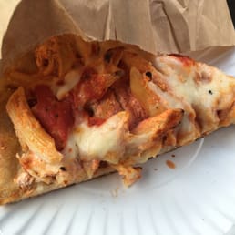 Ziti pizza - very good.