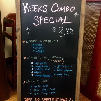 KEEKS Eggrolls & Wings - Asian Fusion Near Me - Keller, Texas