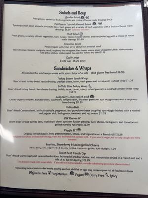 Menu photo 2 SunnySide Cafe Clemson, SC Menu photo 2 SunnySide Cafe Clemson, SC