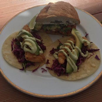 Taco Shop - Fish tacos and half of a torta. - Tacos Near Me - Reno, Nevada Taco Shop - Fish tacos and half of a torta. - Tacos Near Me - Reno, Nevada