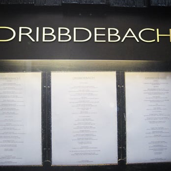 Dribbdebach - DRIBBDEBACH - "Alte" Speisekarte - German Near Me - Frankfurt, HE