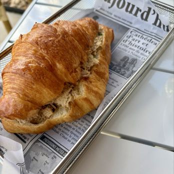 Vanilla Espresso French Café - Tuna croissant - Breakfast & Brunch Near Me - Miami Lakes, Florida
