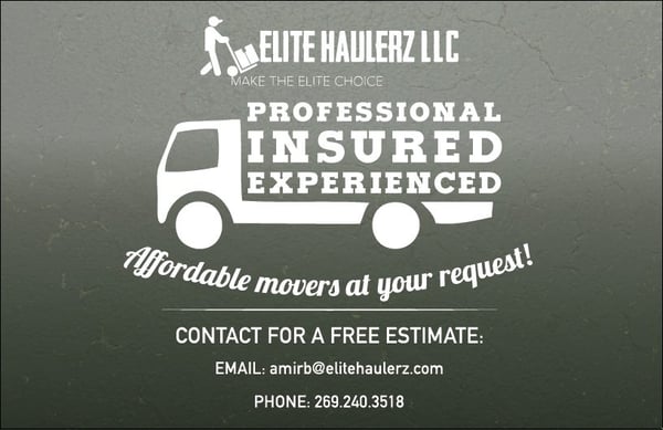 Services - ELITE HAULERZ LLC
Elite Haulerz LLC is a full-service local moving company serving Berrien County and surrounding areas in Southwest Michigan since 2015.