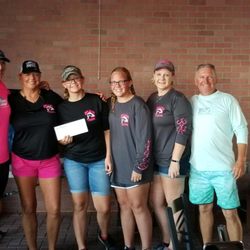 Optimus Fishing Charters - 1st Place Reel Ladies Invitational Tournament. Team Gettnjiggywithit.