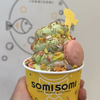Somisomi - Ice cream came with fish ahboong. Not photo'd. - Desserts Near Me - San Jose, California Somisomi - Ice cream came with fish ahboong. Not photo'd. - Desserts Near Me - San Jose, California