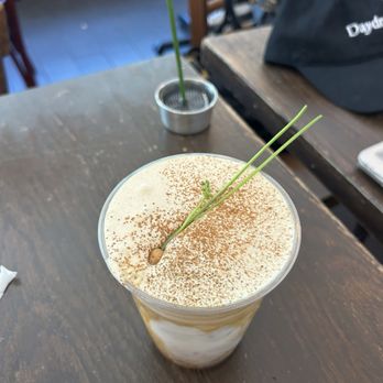 Dialogue Coffee & Flowers - carrot cake latte - Coffee & Tea Near Me - New York, New York Dialogue Coffee & Flowers - carrot cake latte - Coffee & Tea Near Me - New York, New York