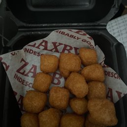 I paid over $4 for the lack of cheese curds. not happy. they're terrible too.