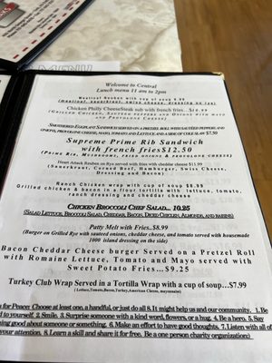 Menu photo 6 Central Family Restaurant York, PA Menu photo 6 Central Family Restaurant York, PA