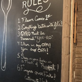 Saba's Mediterranean Kitchen - Rules we should all acknowledge! - Middle Eastern Near Me - Phoenix, Arizona Saba's Mediterranean Kitchen - Rules we should all acknowledge! - Middle Eastern Near Me - Phoenix, Arizona