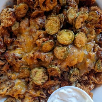 Old Nation Brewing Company - Pulled pork tots - Breweries Near Me - Williamston, Michigan Old Nation Brewing Company - Pulled pork tots - Breweries Near Me - Williamston, Michigan