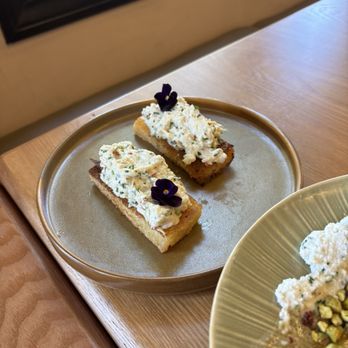 Lira - Crab toast - New American Near Me - Campbell, California