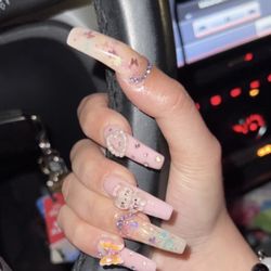 Nails + Lash & Spa - Cute pink nails