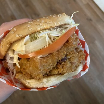 Corner Grille - crispy chicken burger - Korean Near Me - Van Nuys, California Corner Grille - crispy chicken burger - Korean Near Me - Van Nuys, California