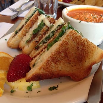 Lucky's Cafe - Grilled cheese with tomato bisque. Yum! - Coffee & Tea Near Me - Cleveland, Ohio
