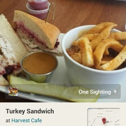 Harvest turkey sandwich Harvest turkey sandwich
