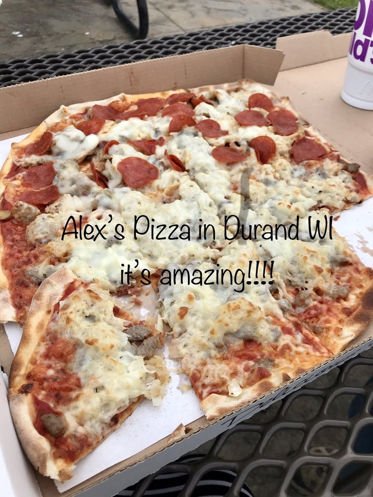 Alex's Pizza Logo