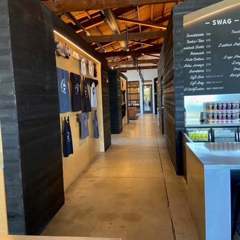 Crooked Goat Brewing - Hall leading to back area and bathrooms - Brewpubs Near Me - Petaluma, California