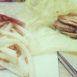 McChicken (didn't bother to add tomatoes)