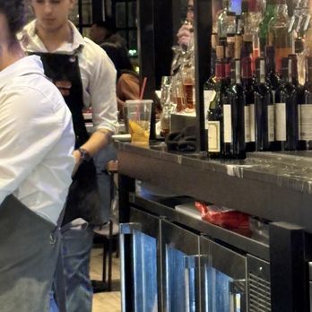 Tuscan Kitchen Salem - Dunkin Cup on bar during dinner - Italian Near Me - Salem, New Hampshire Tuscan Kitchen Salem - Dunkin Cup on bar during dinner - Italian Near Me - Salem, New Hampshire