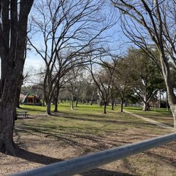 Large open area (someone had a bounce house for b-day party)