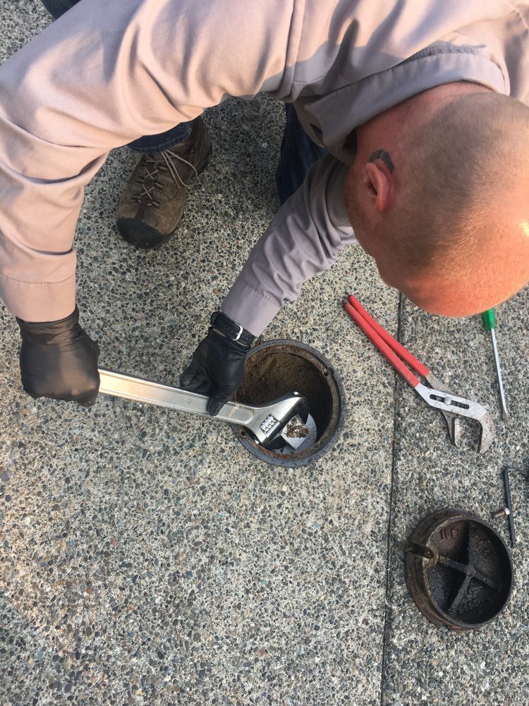 Slide of Sewer Inspector