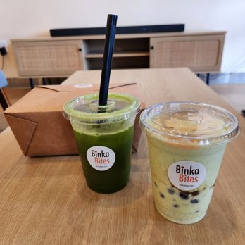 Binka Bites - Millbrae - Calamansi matcha $6 Avocado blizz $8.95 - Desserts Near Me - Millbrae, California