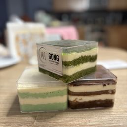 Matcha, pandan, Vietnamese coffee tiramisu Matcha, pandan, Vietnamese coffee tiramisu