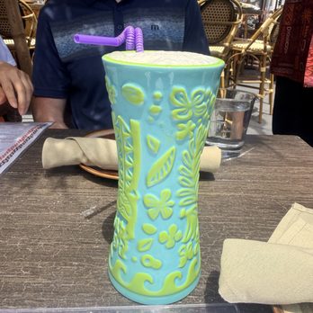 Tiki Kai - Some drinks have totally cute cups - Tiki Bars Near Me - Hermosa Beach, California