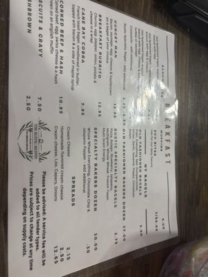 Menu photo 2 The Rustic Muffin Moncks Corner, SC Menu photo 2 The Rustic Muffin Moncks Corner, SC