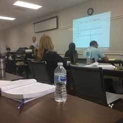 Bob Hogue School of Real Estate - Brokers class.