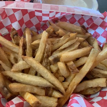 Lucy's Fried Chicken - Hand cut French fries were good - New American Near Me - Austin, Texas Lucy's Fried Chicken - Hand cut French fries were good - New American Near Me - Austin, Texas
