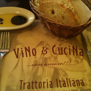 Vino e Cucina - Bread, oil and vinegar! - Italian Near Me - Long Beach, California