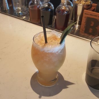 The Kitchen Table - Rye Tai -  Jim Beam Rye, a touch of grassy rum, almond, orange, allspice, lemon, coconut, pineapple - American Near Me - Clermont, Kentucky