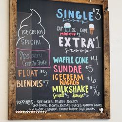 The Hometown Shoppe - Ice Cream!