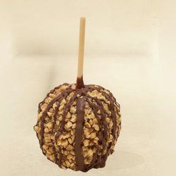 Terri Sue's Toffee & Treats - Classic caramel apple rolled in locally grown roasted walnuts -- hand-dipped in scratch-made caramel in our Chico kitchen.