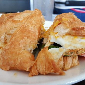 Benedict's Restaurant - Z breakfast sandwich on croissant - New American Near Me - Dunedin, Florida Benedict's Restaurant - Z breakfast sandwich on croissant - New American Near Me - Dunedin, Florida