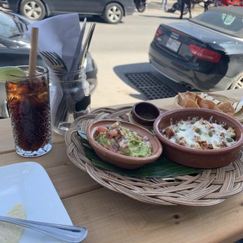 La Catrina - Queso fundido and guacamole--yum! - Cocktail Bars Near Me - Montreal, Quebec